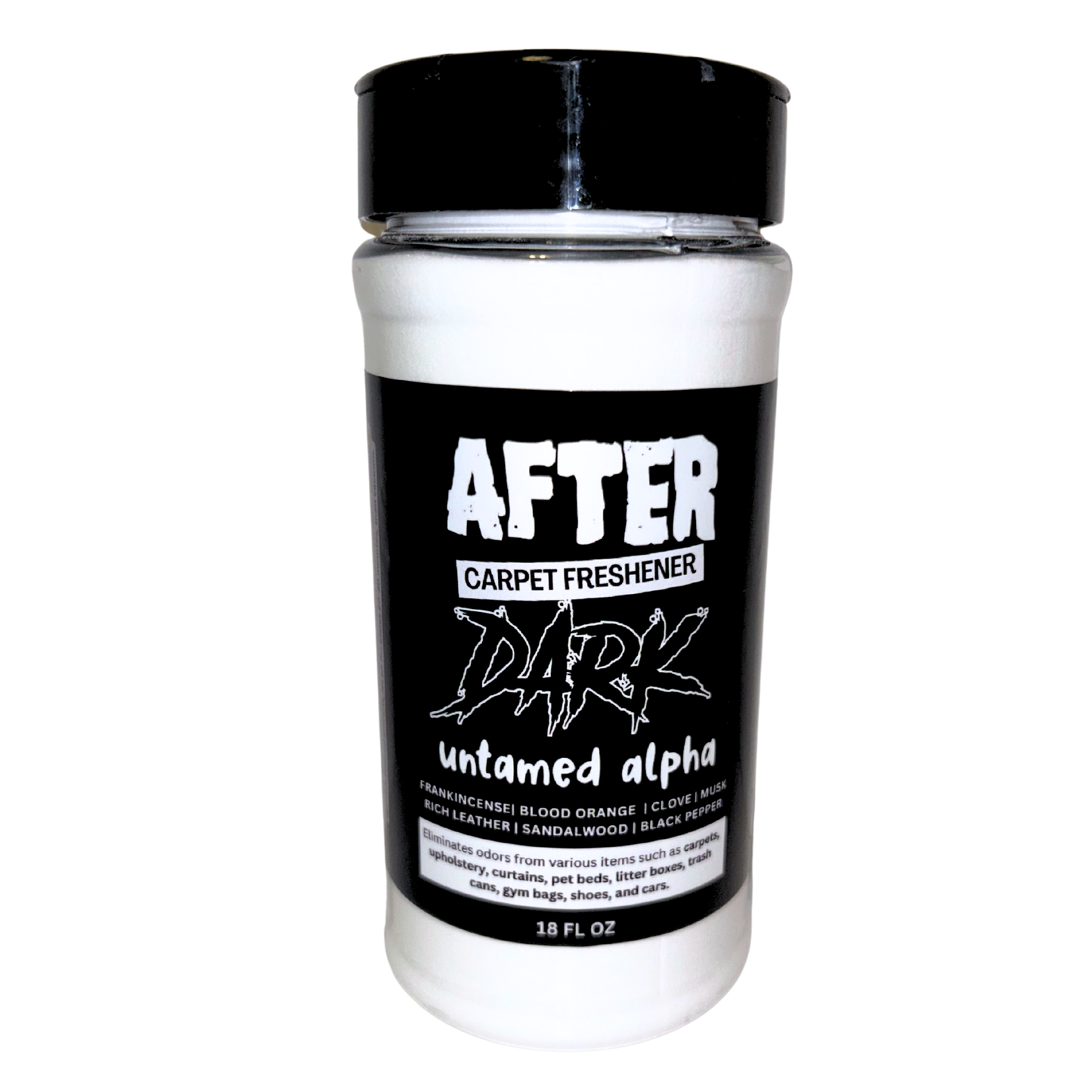 After Dark Carpet Freshener | 18oz Sprinkle Jar | Odor Eliminator Powder