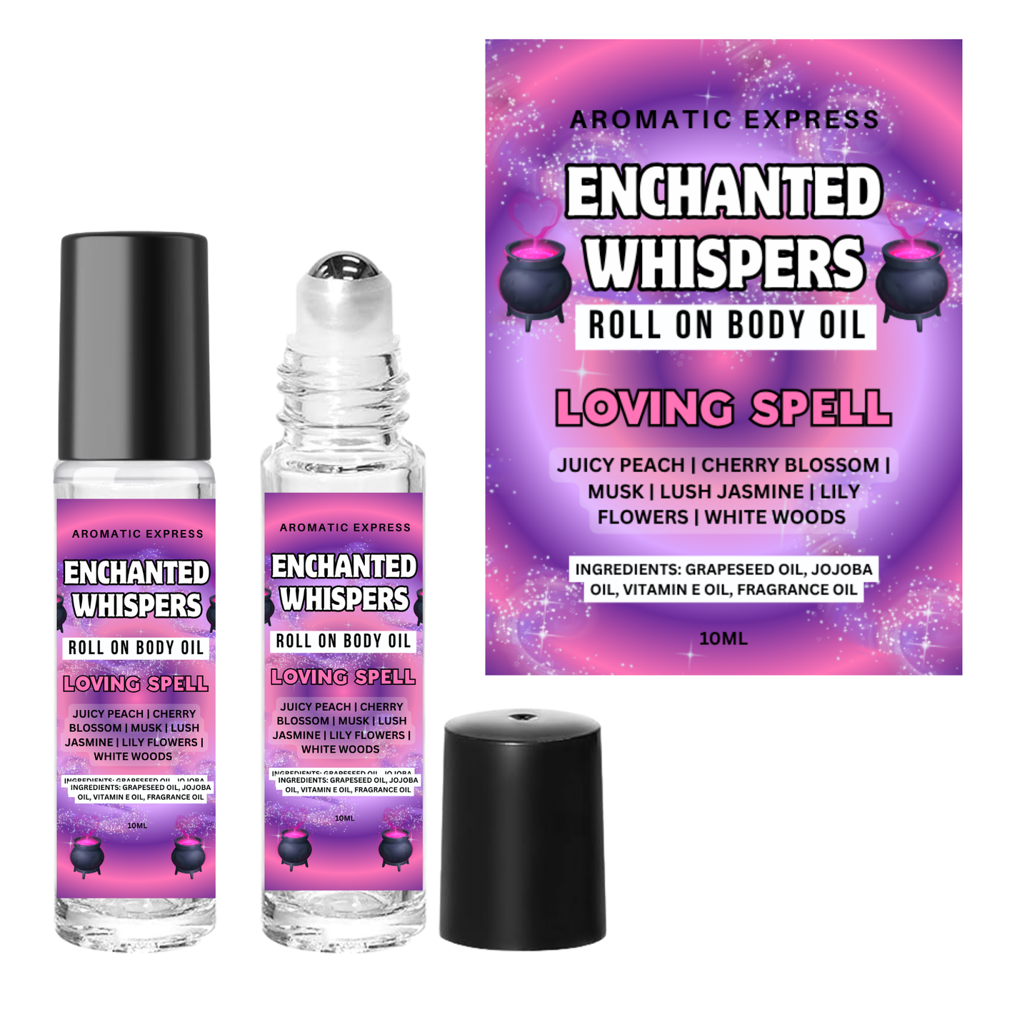 Enchanted Whispers Loving Spell Roll On Body Oil