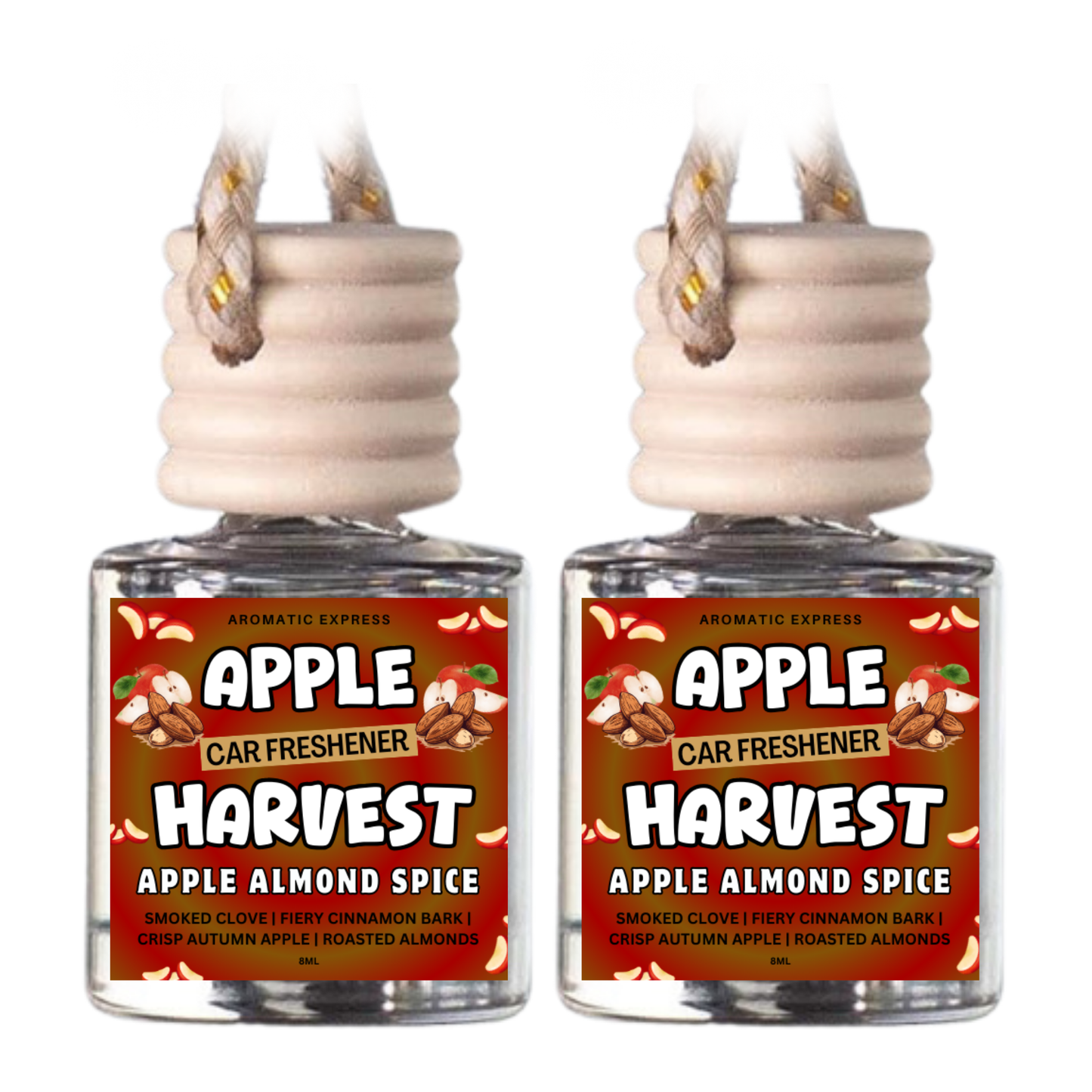 Apple Harvest Apple Almond Spice Car Freshie