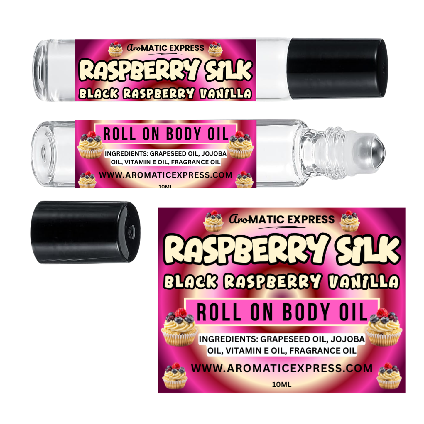 Black Raspberry Vanilla Roll On Body Oil