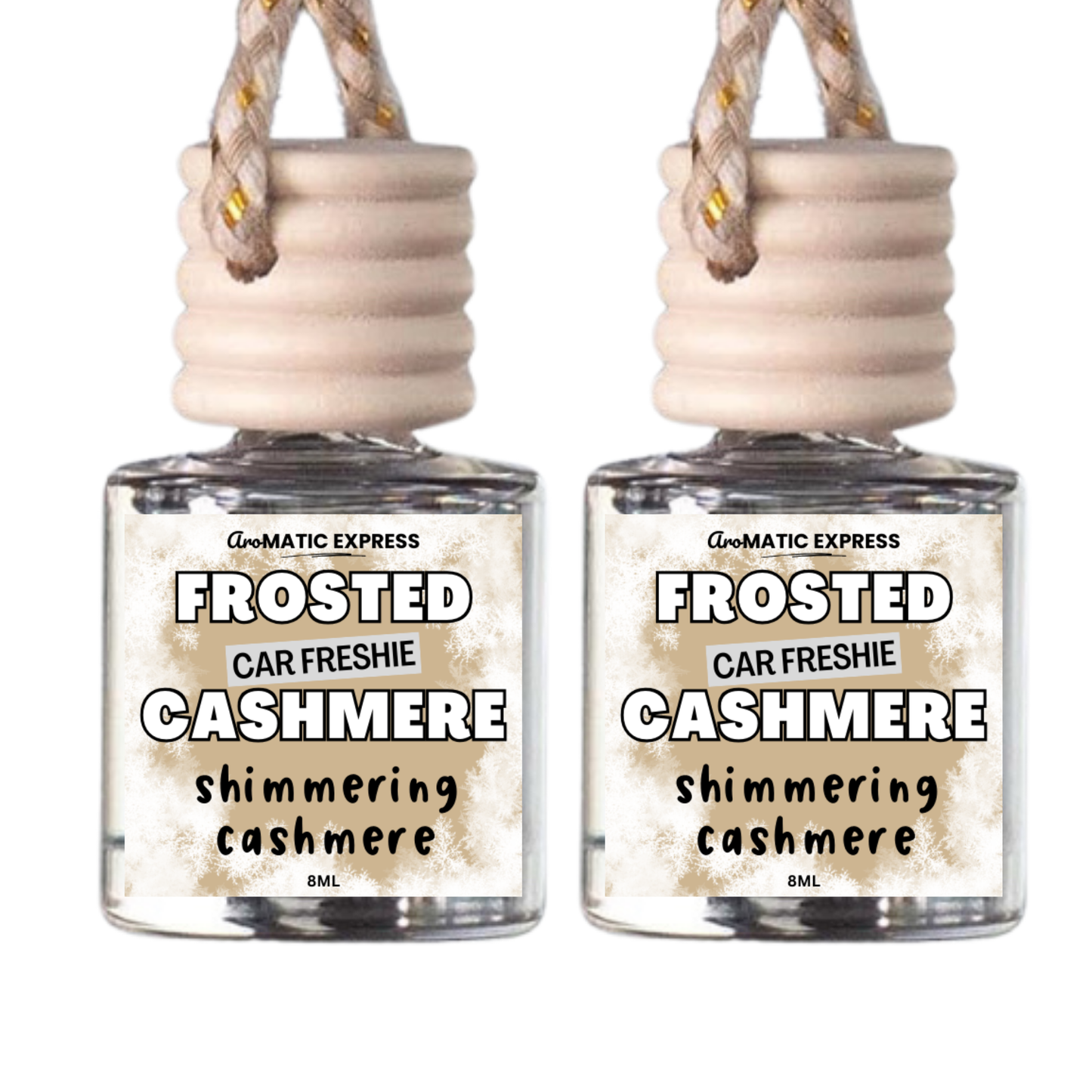 Frosted Cashmere Scented Car Freshie