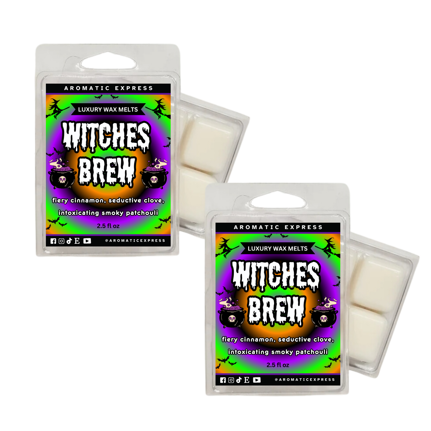 Witches Brew Patchouli, Cinnamon, Clove Luxury Wax Melt