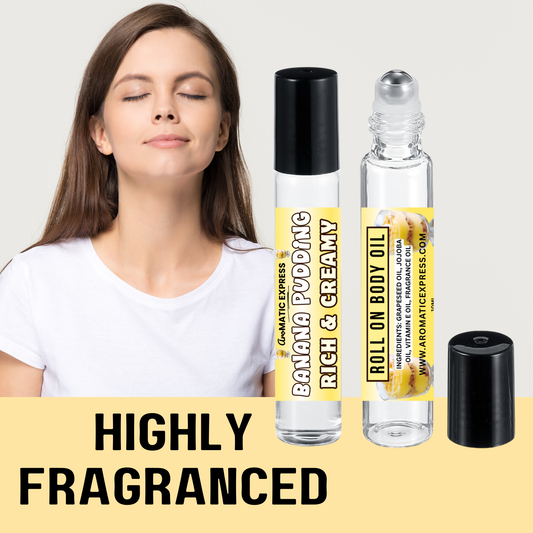 Banana Pudding Roll On Body Oil