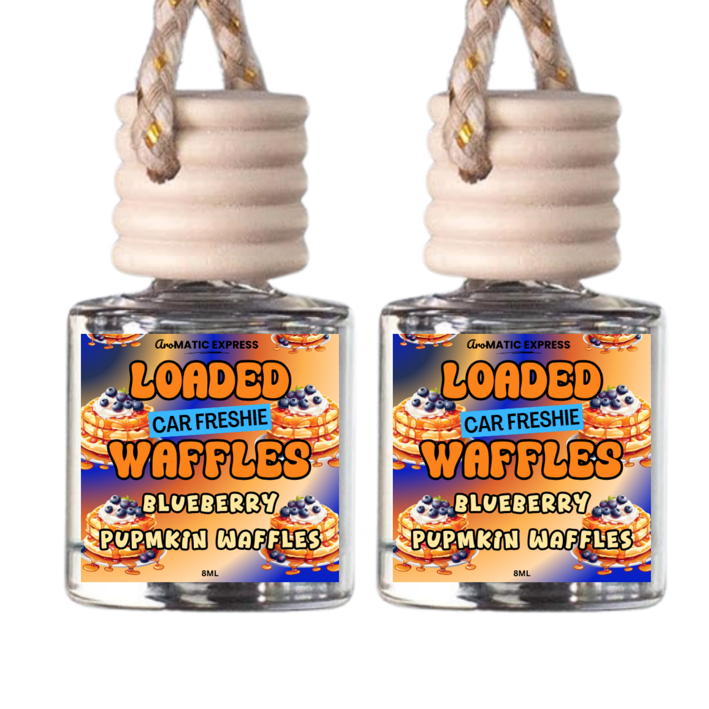 Loaded Waffles Scented Car Freshie
