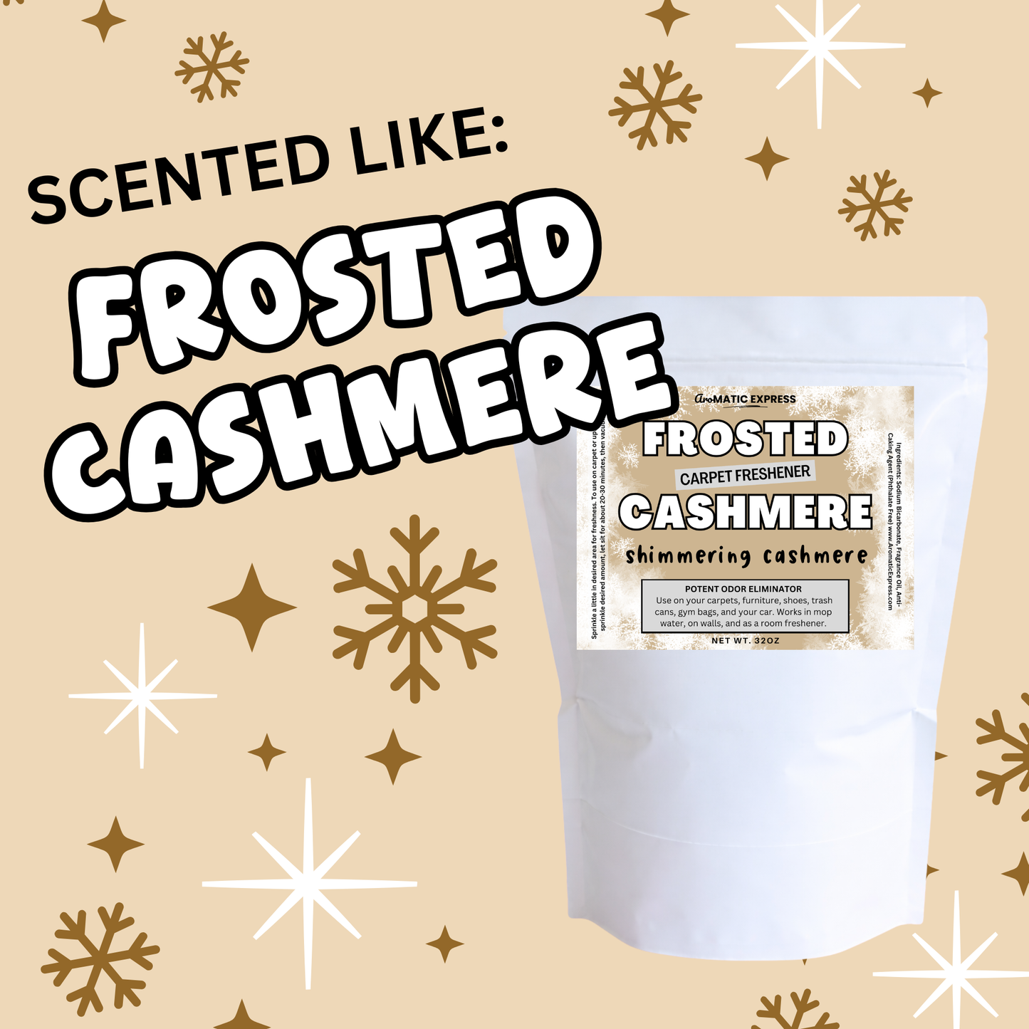 Frosted Cashmere Freshener 2LB Bag