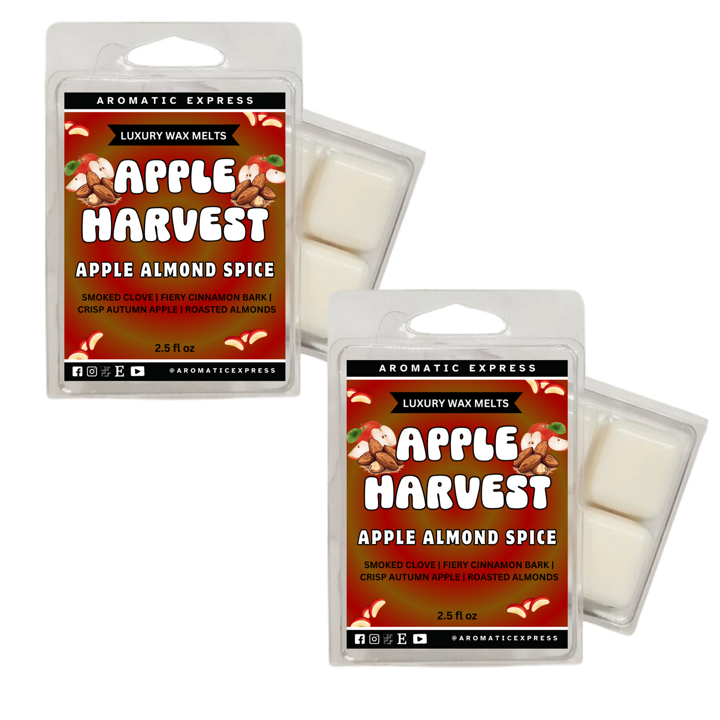 Apple Harvest Apple Almond Spice Luxury Wax Melt