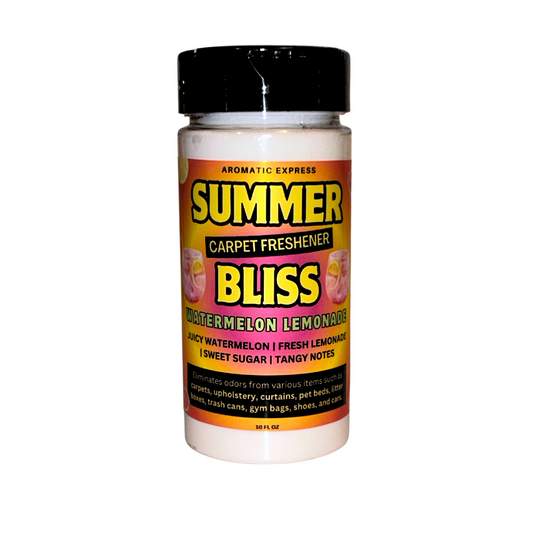 Watermelon Lemonade Carpet Freshener | 10oz Sprinkle Jar | Odor Eliminator Powder