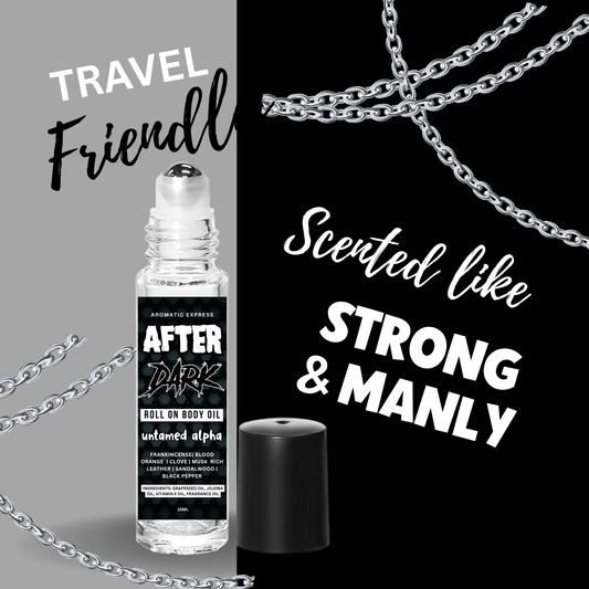 After Dark Untamed Alpha Men's Roll On Body Oil