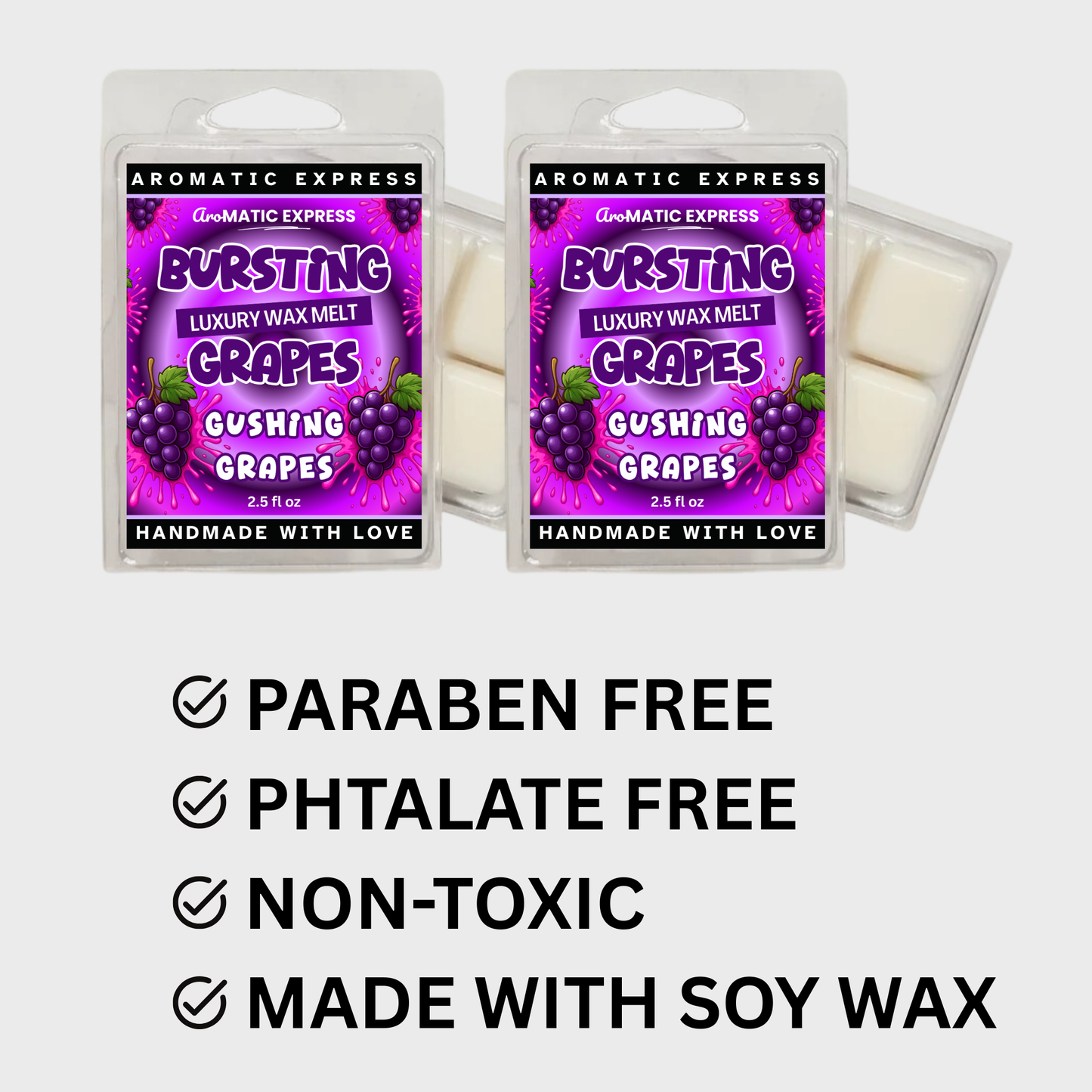 Gushing Grapes Wax Melt