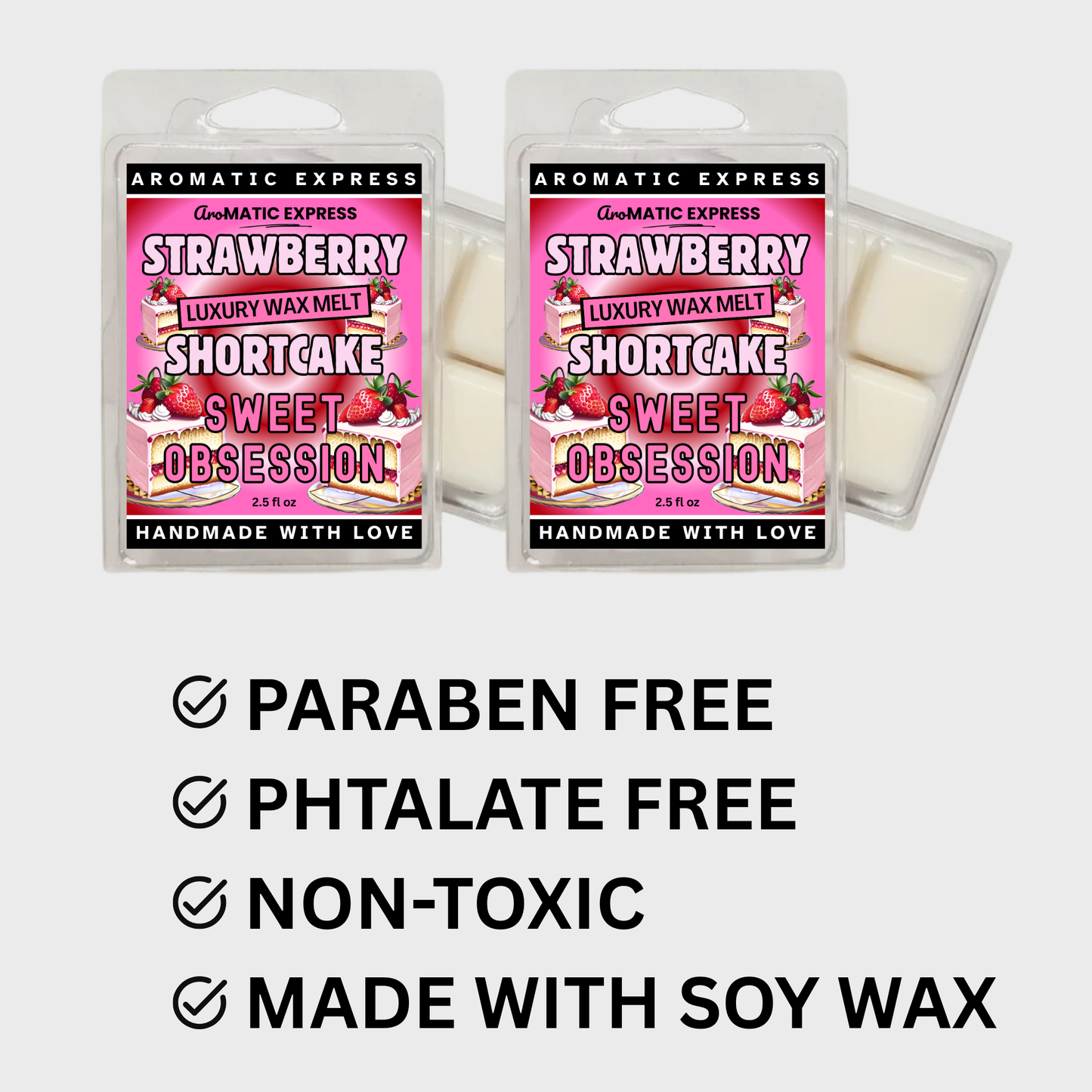 Strawberry Shortcake Wax Melt