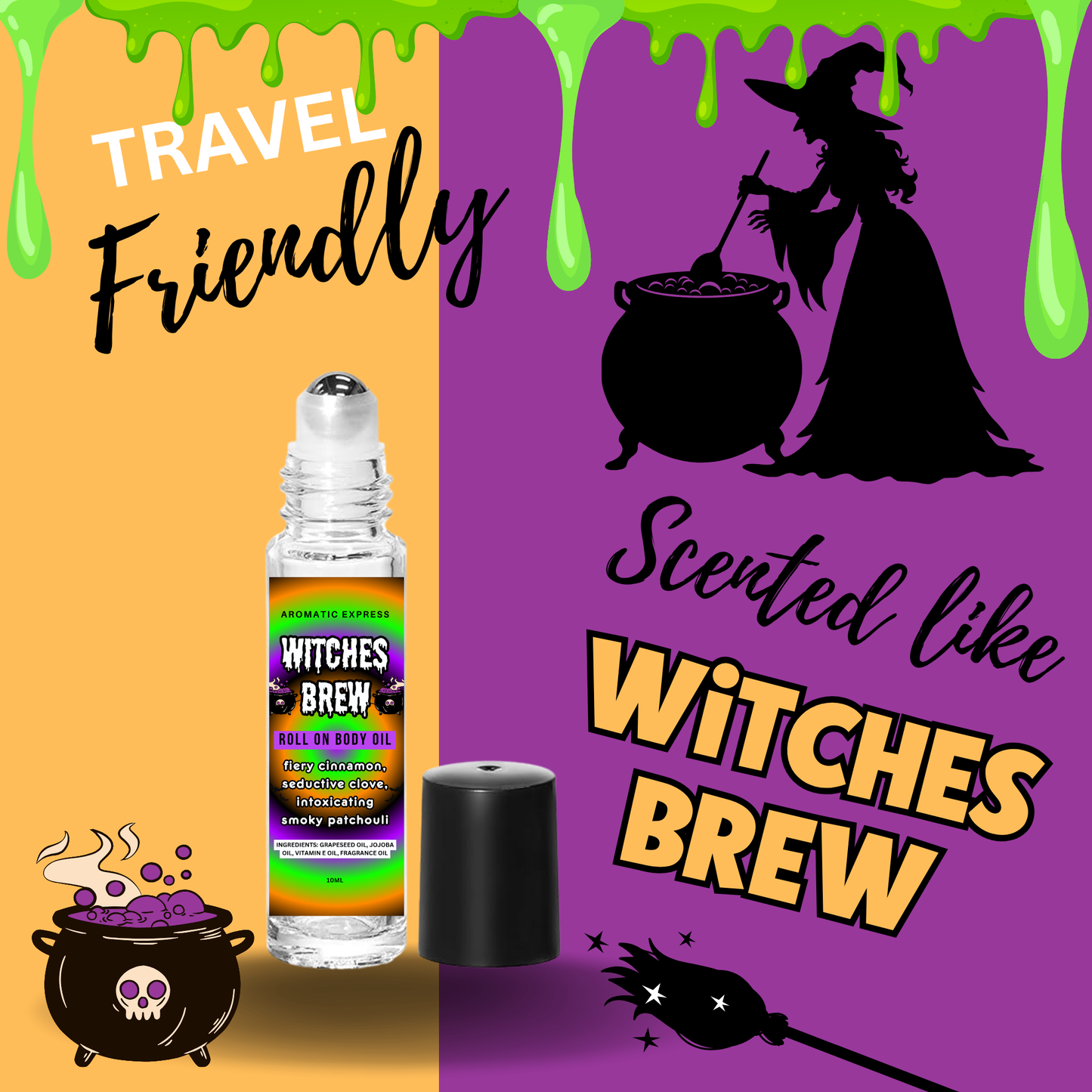 Witches Brew Roll On Body Oil