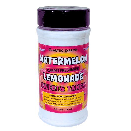 Watermelon Lemonade Carpet Freshener | 18 oz Sprinkle Jar | Odor Eliminator Powder