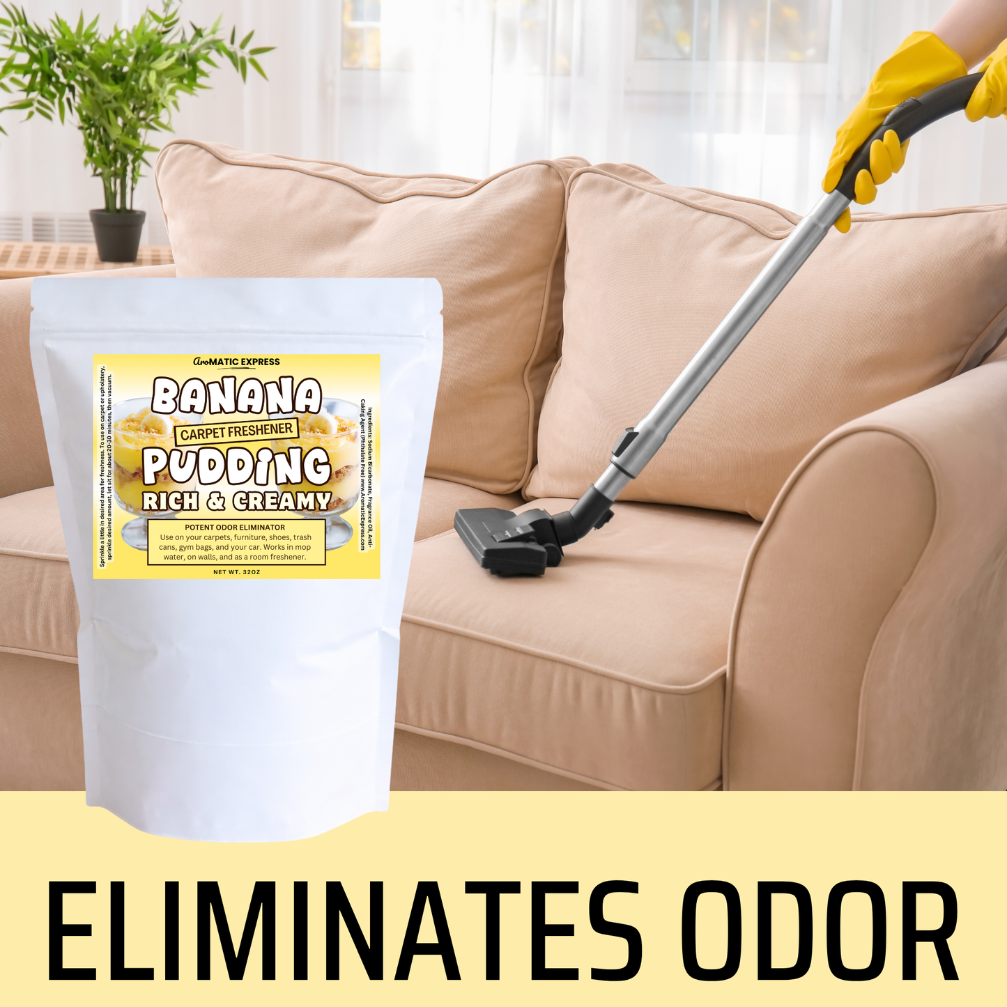 Banana Pudding Freshener 2LB Bag