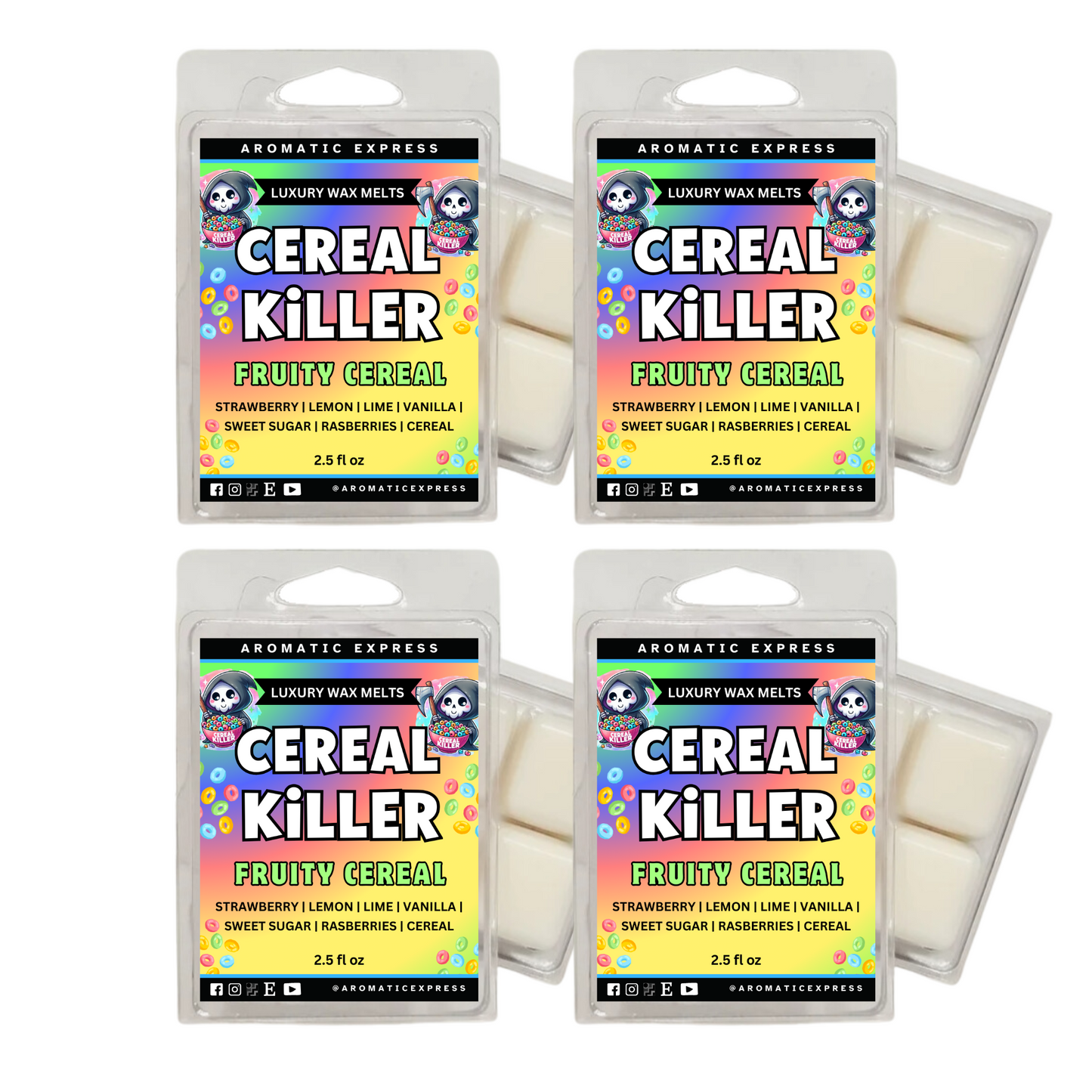 Cereal Killer Fruity Cereal Luxury Wax Melt