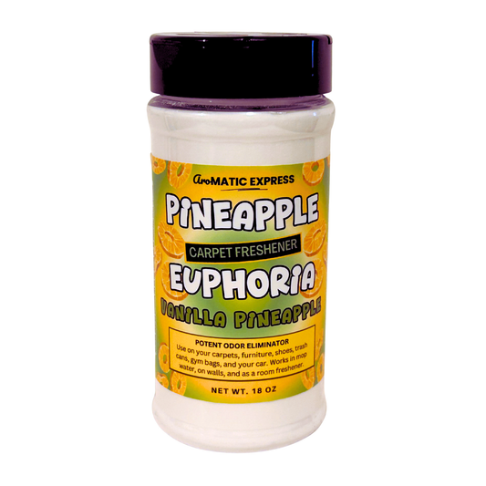 Vanilla Pineapple Carpet Freshener | 18 oz Sprinkle Jar | Odor Eliminator Powder