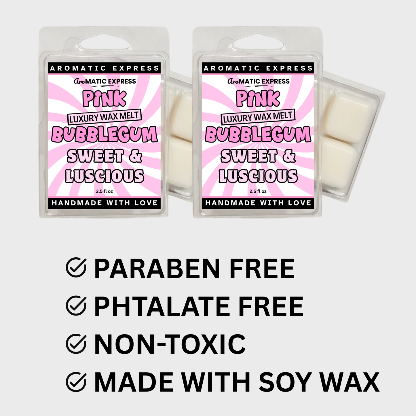 Pink Bubblegum Wax Melt