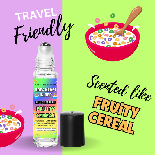 Fruity Rainbow Cereal Roll On Body Oil