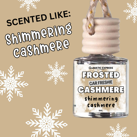 Frosted Cashmere Scented Car Freshie