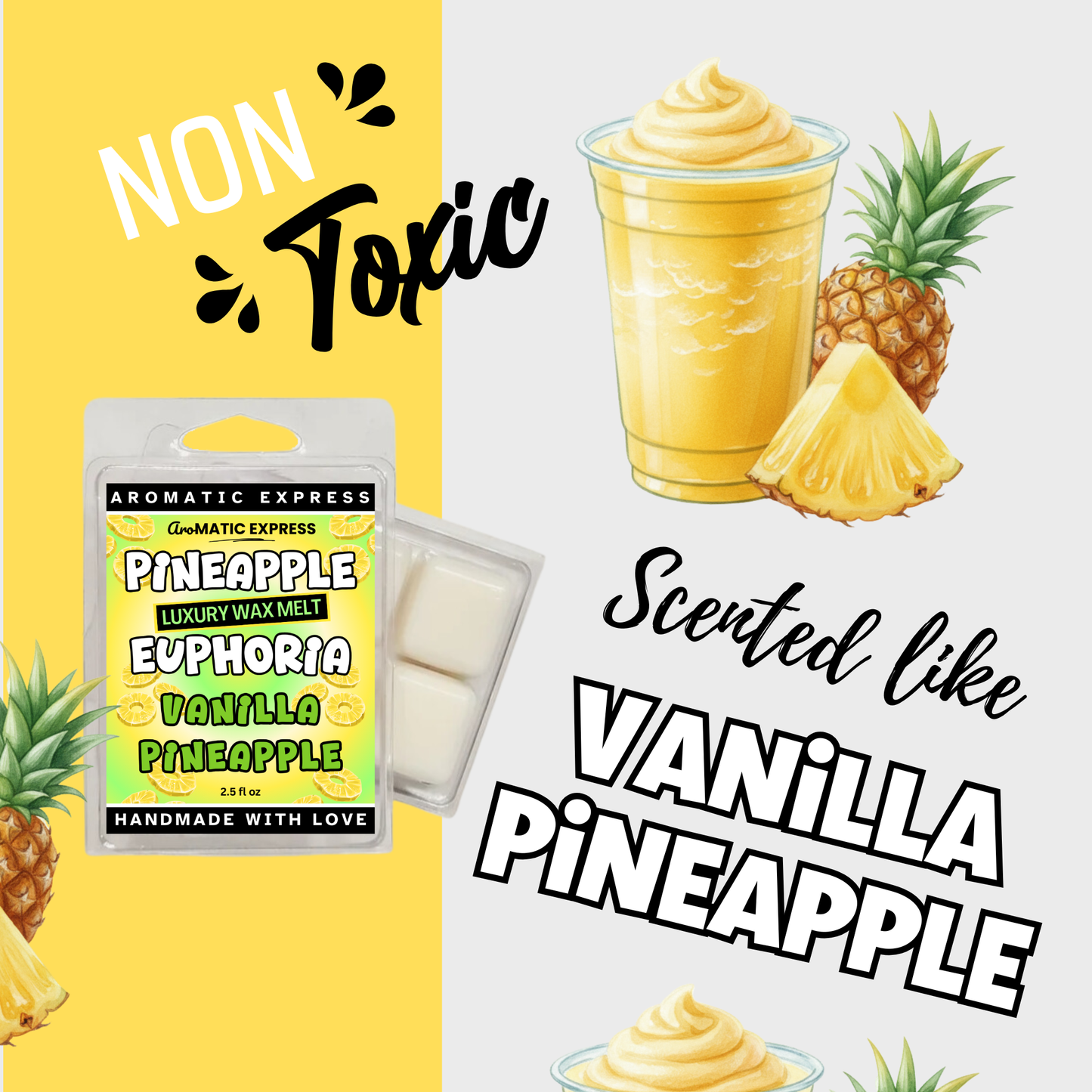 Vanilla Pineapple Wax Melt