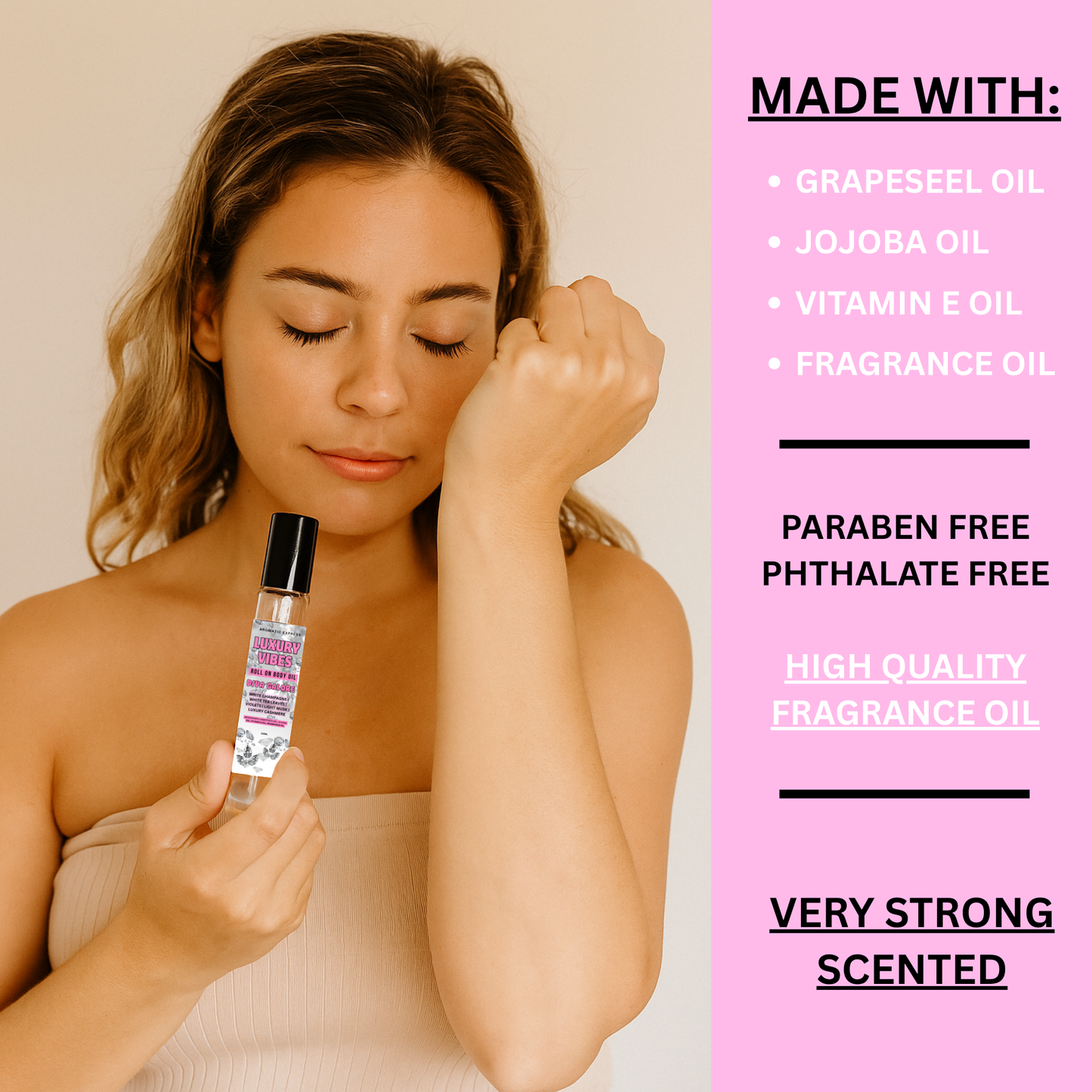 Luxury Vibes Roll On Body Oil