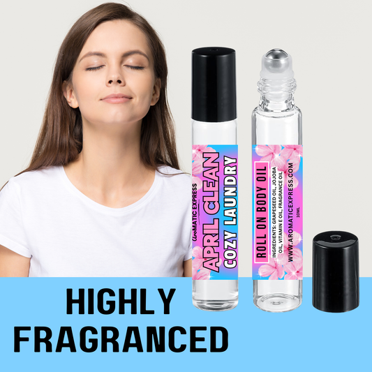 April Clean Roll On Body Oil