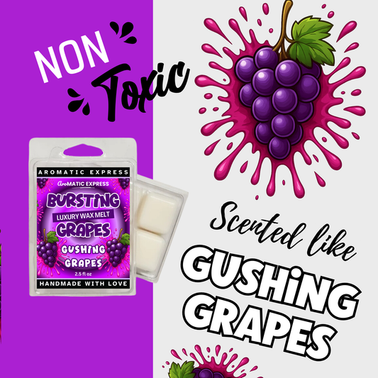 Gushing Grapes Wax Melt