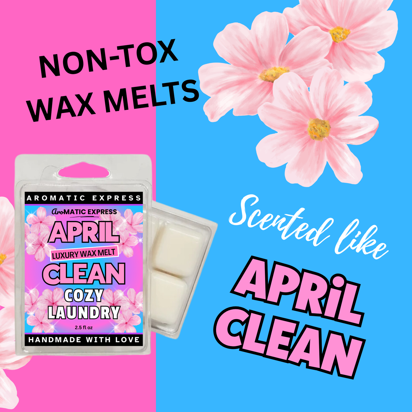 April Clean Wax Melt