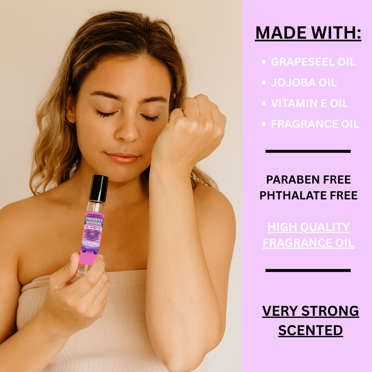 Enchanted Whispers Loving Spell Roll On Body Oil