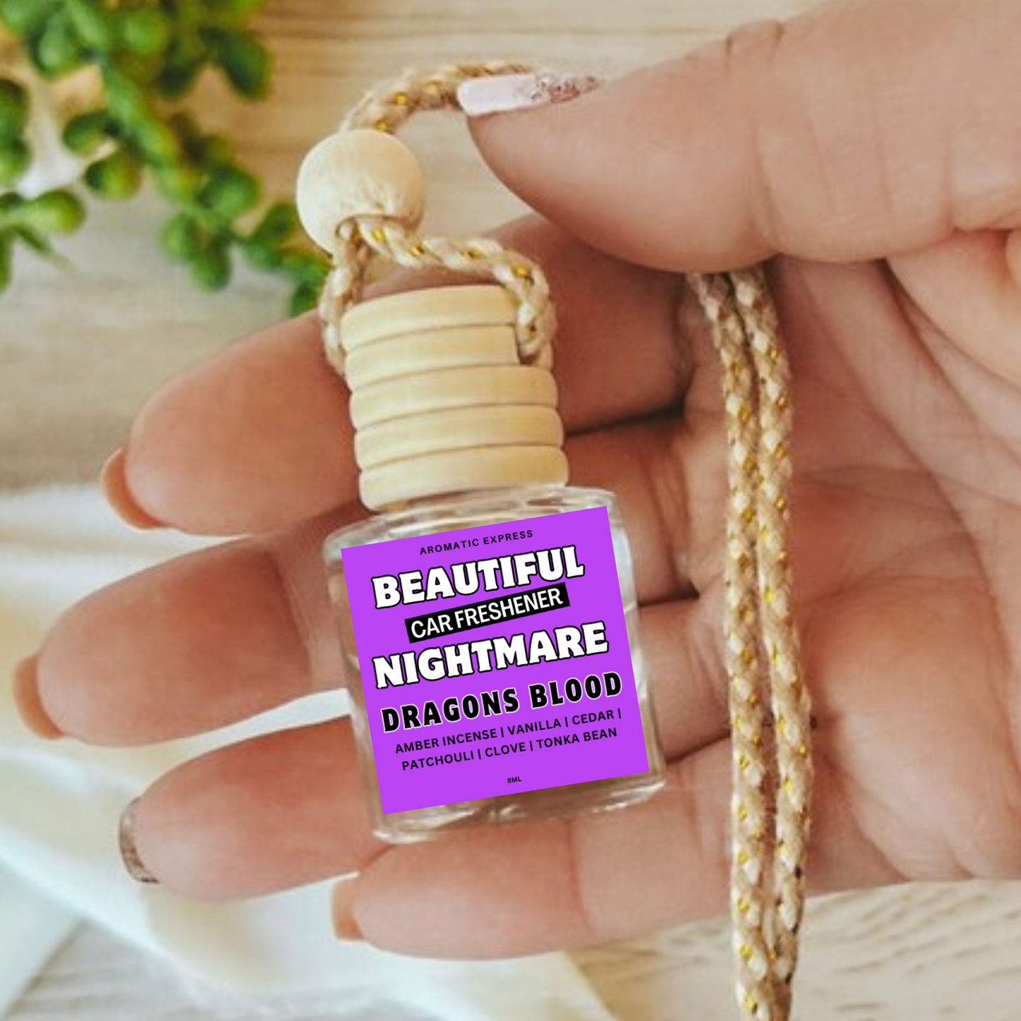 Beautiful Nightmare Dragons Blood Car Freshie