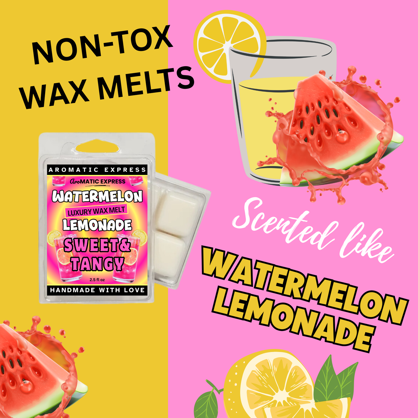 Watermelon Lemonade Wax Melt