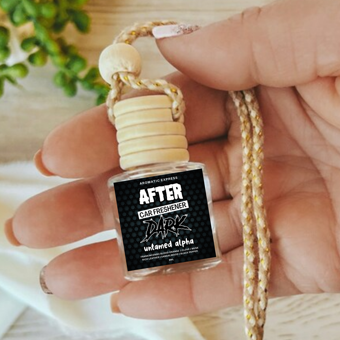 After Dark Untamed Alpha Manly Scent Car Freshie