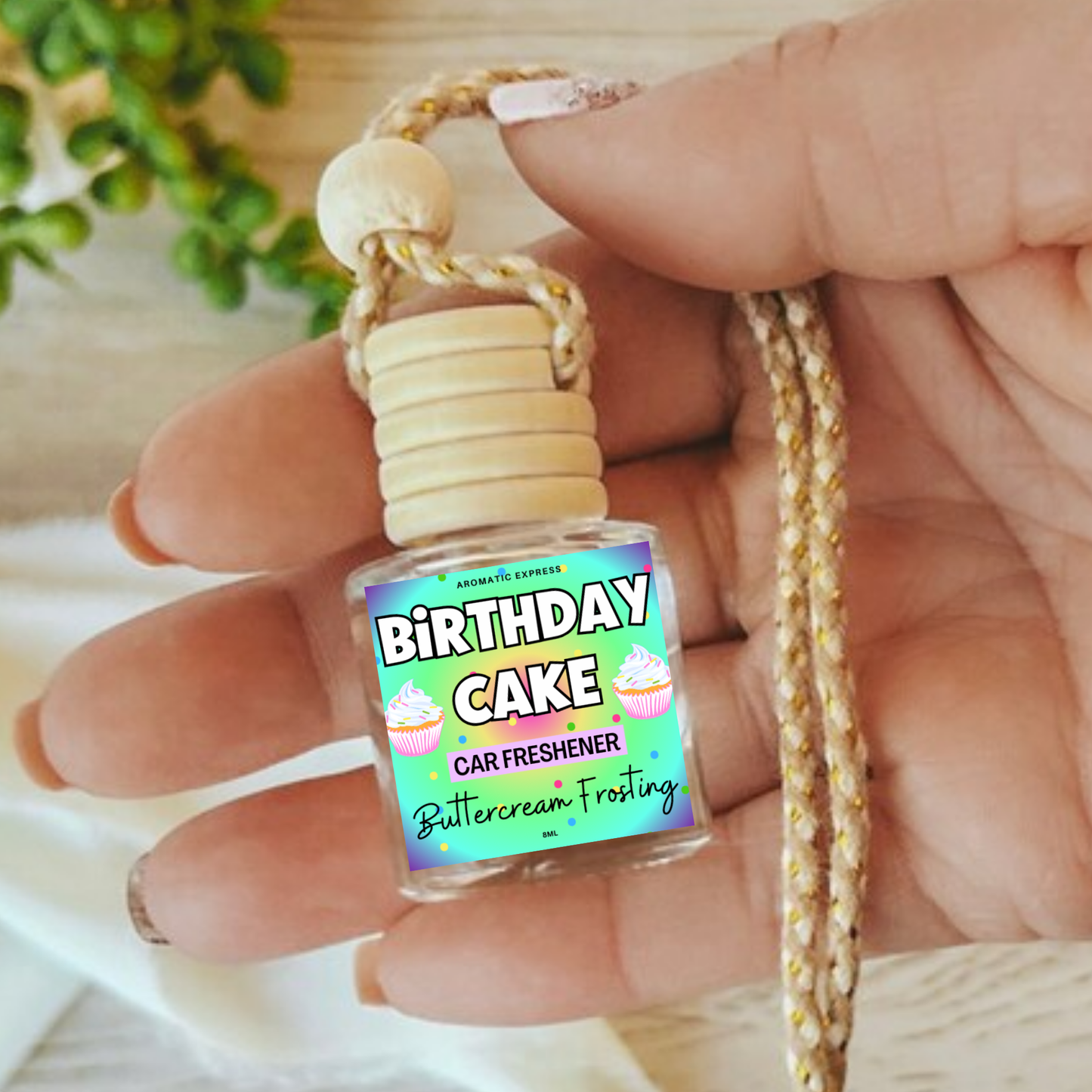 Birthday Cake Car Frshie