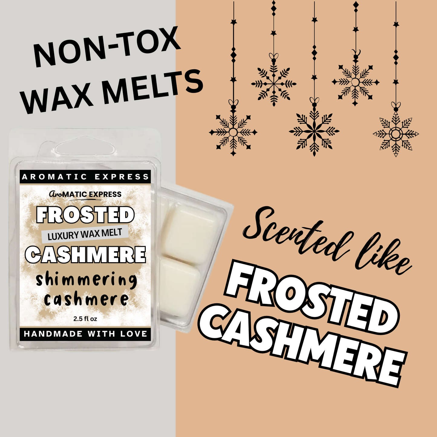 Frosted Cashmere Wax Melt
