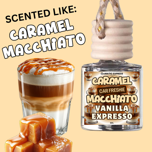 Caramel Macchiato Scented Car Freshie