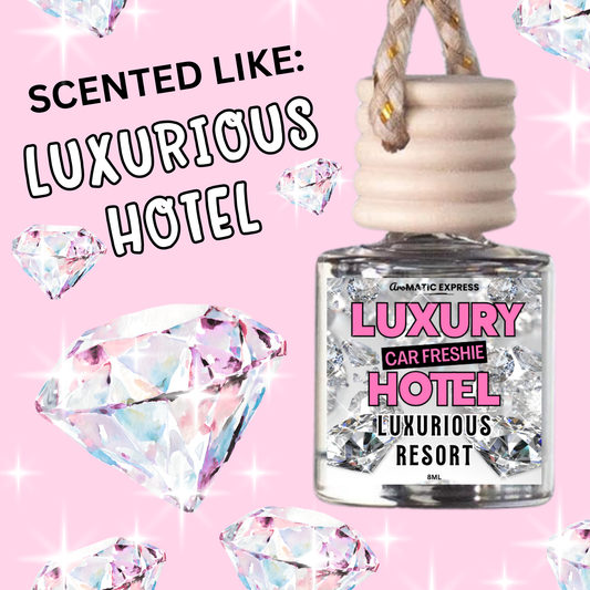 Luxury Hotel Scented Car Freshie