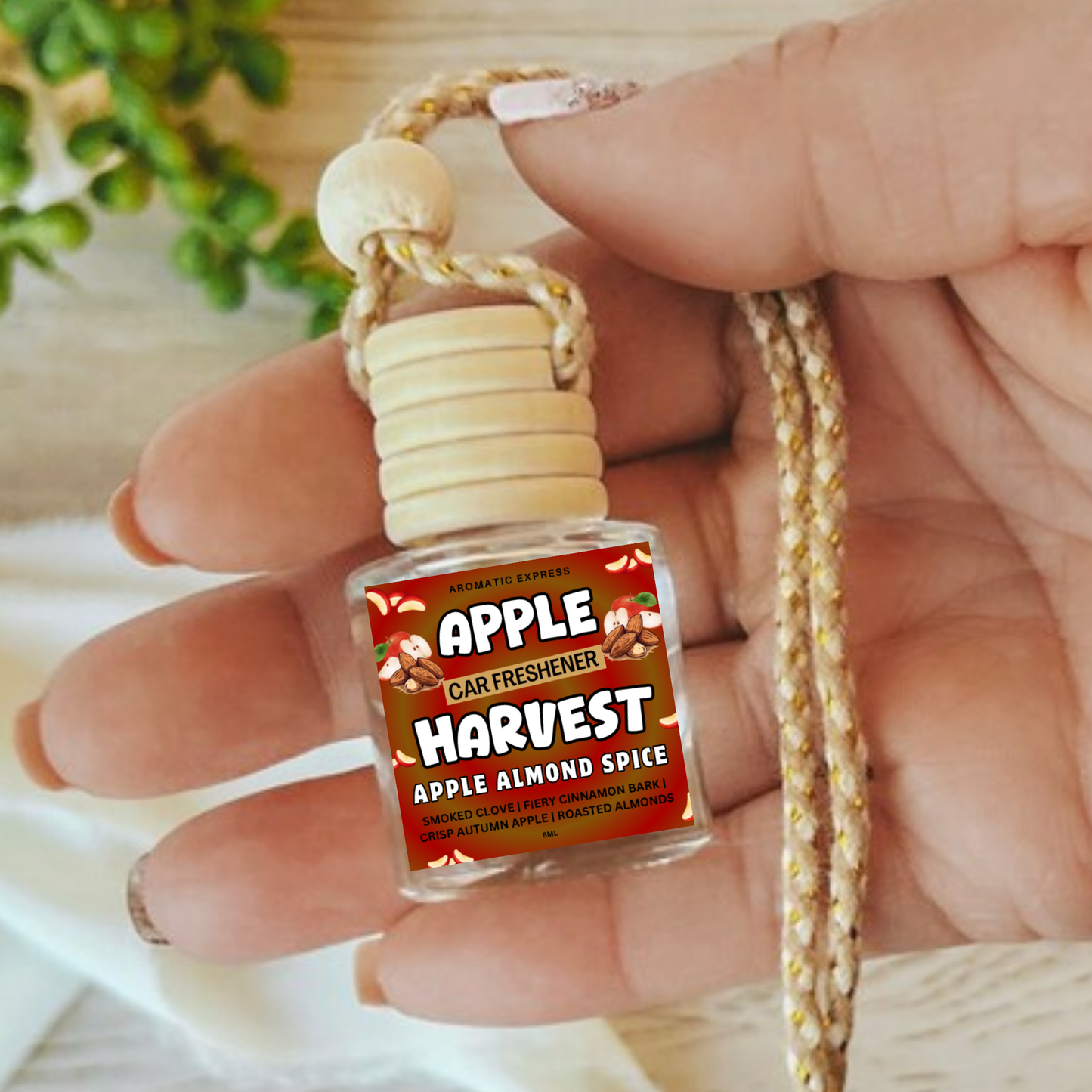 Apple Harvest Apple Almond Spice Car Freshie