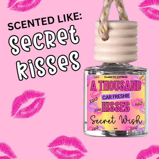 1,000 Kisses Scented Car Freshie