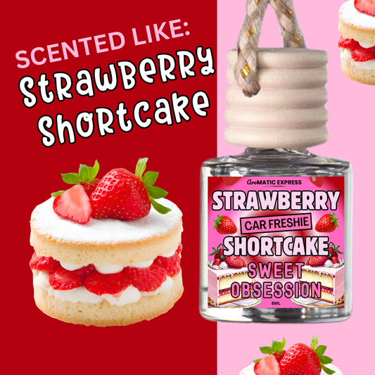 Strawberry Shortcake Scented Car Freshie