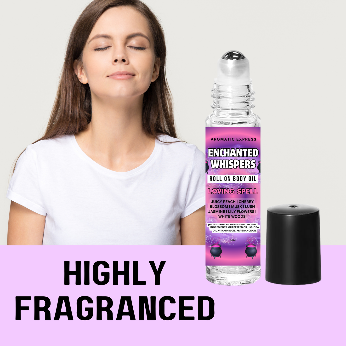 Enchanted Whispers Loving Spell Roll On Body Oil