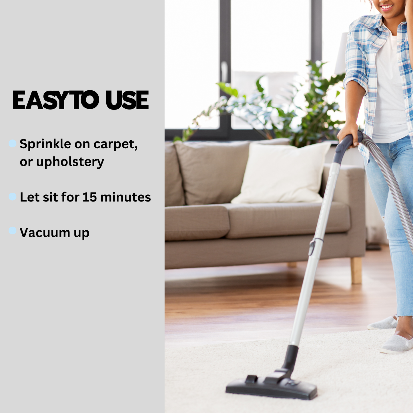 After Dark Carpet Freshener | 18oz Sprinkle Jar | Odor Eliminator Powder