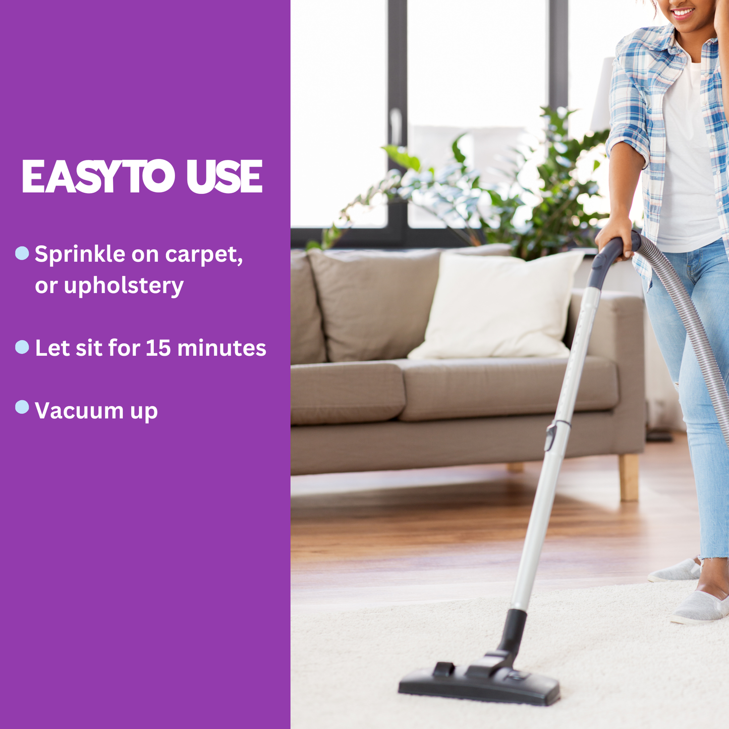 Loving Spell Carpet Freshener | 18oz Sprinkle Jar | Odor Eliminator Powder