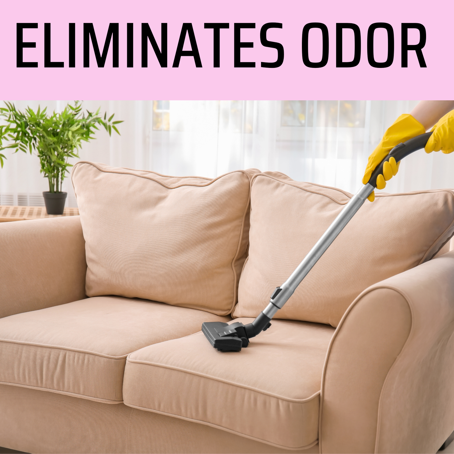 Pink Bubblegum Carpet Freshener | 18 oz Sprinkle Jar | Odor Eliminator Powder