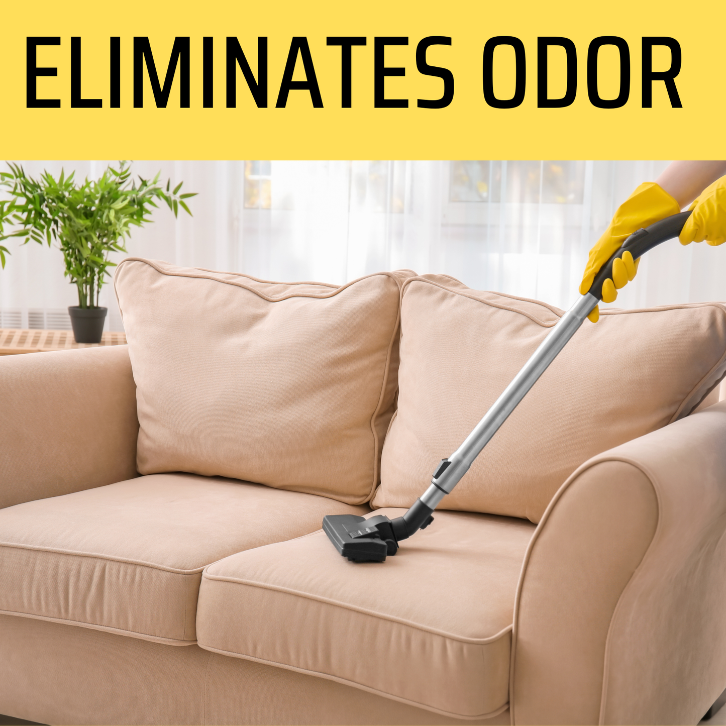 Banana Pudding Carpet Freshener | 18 oz Sprinkle Jar | Odor Eliminator Powder