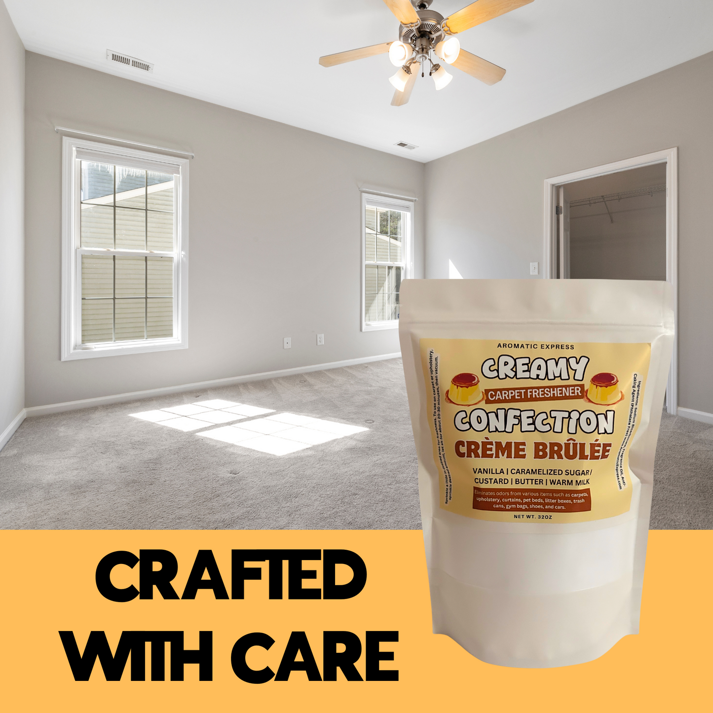 Cream Confection Creme Brulee Freshener 2LB Bag