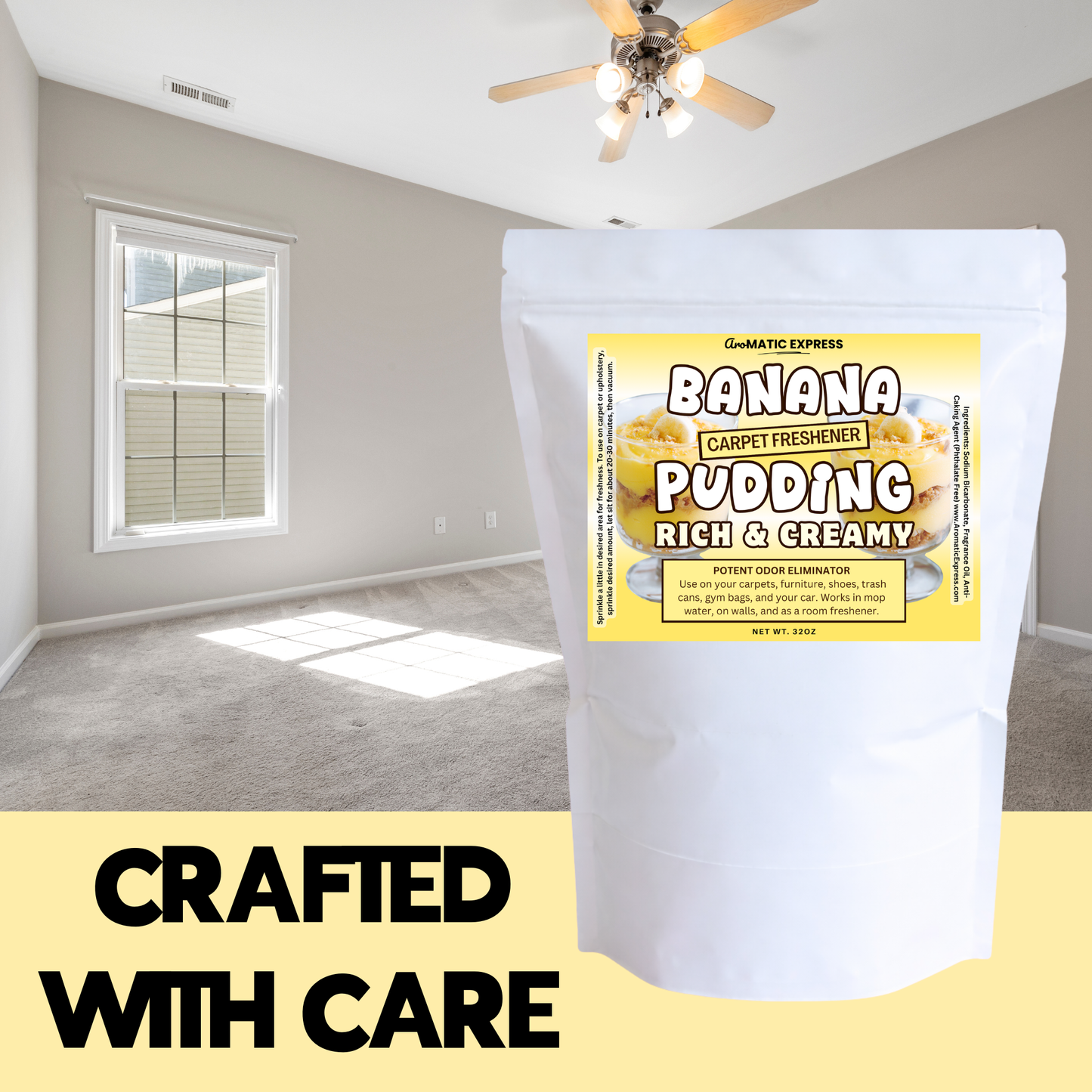 Banana Pudding Freshener 2LB Bag