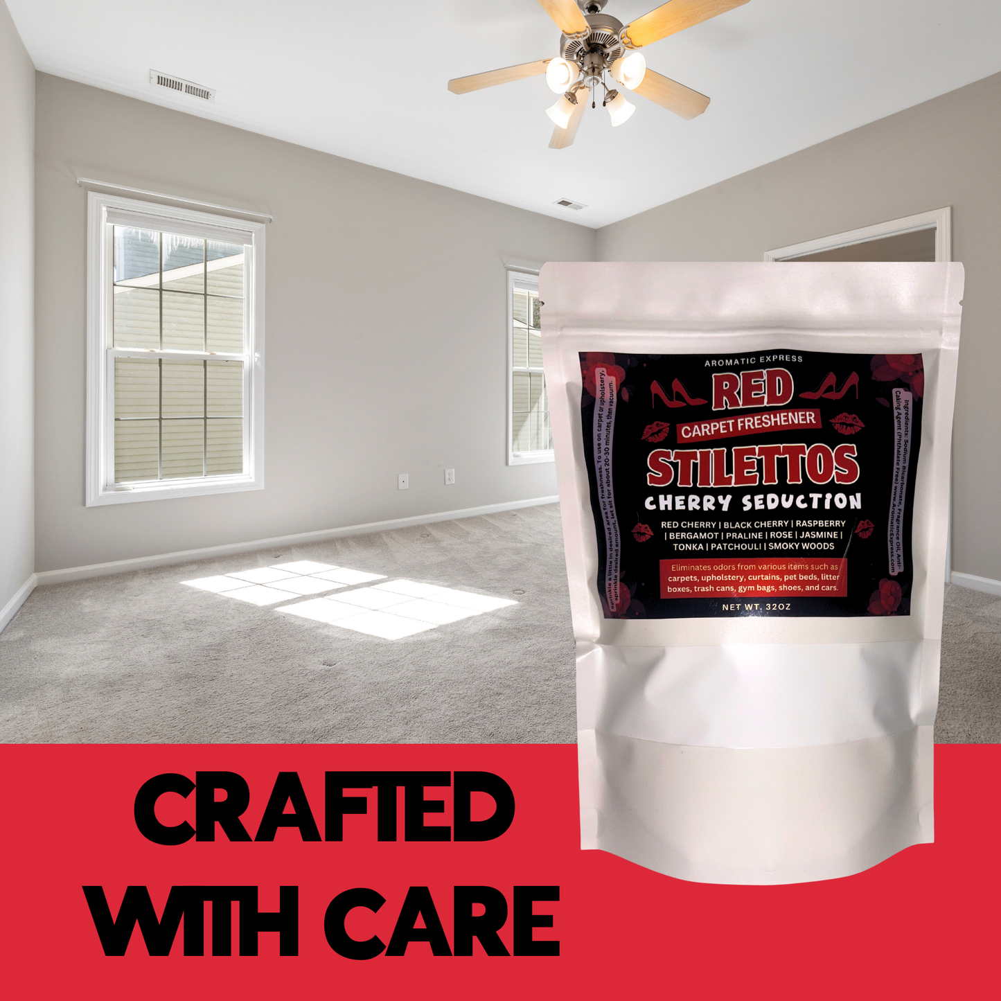 Cherry Seduction Carpet Freshener 2LB Bag