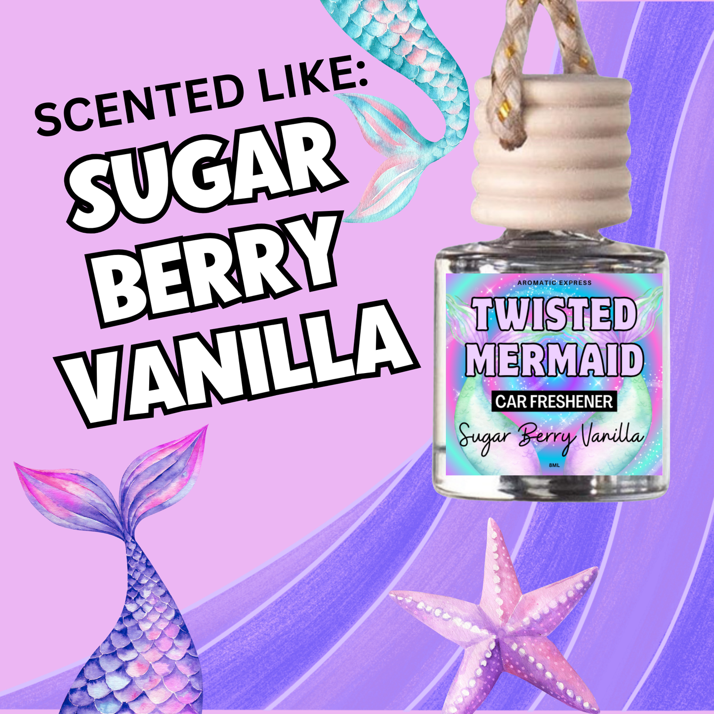 Twisted Mermaid Car Freshie