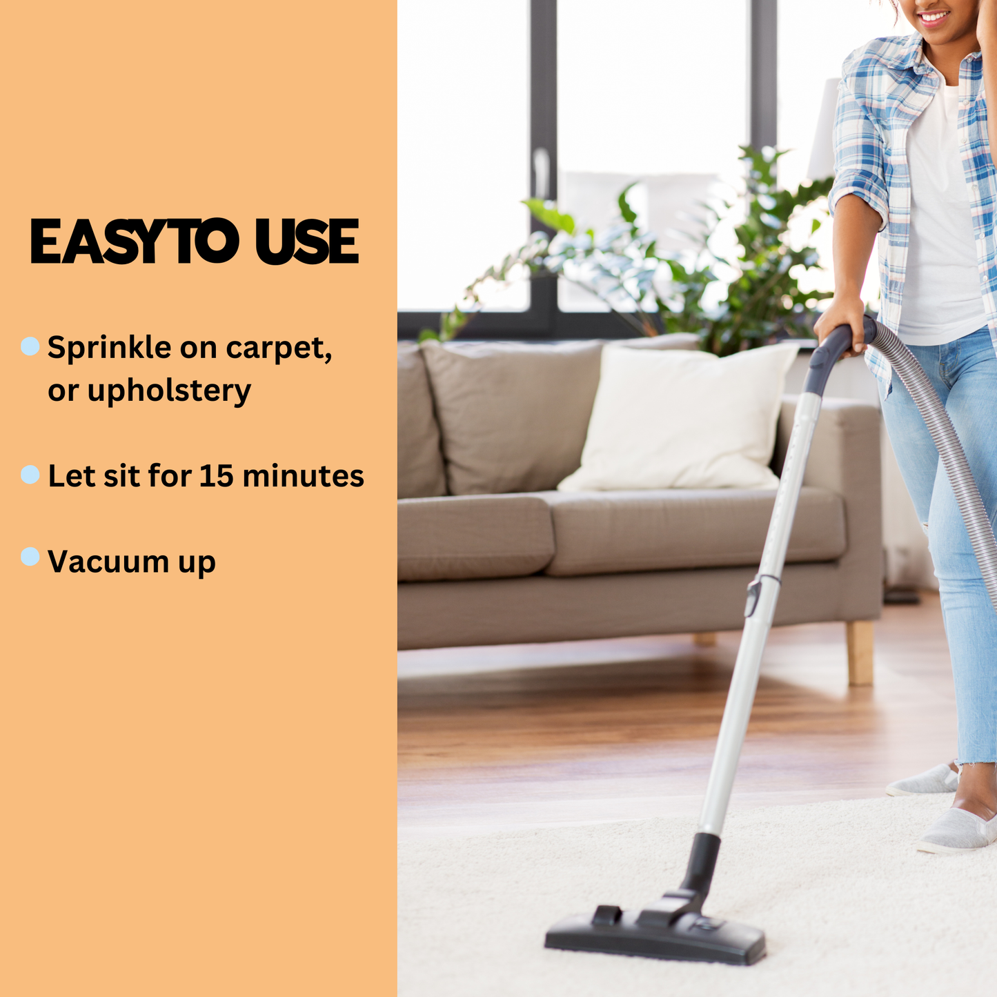 A Thousand Kisses Carpet Freshener | 18 oz Sprinkle Jar | Odor Eliminator Powder