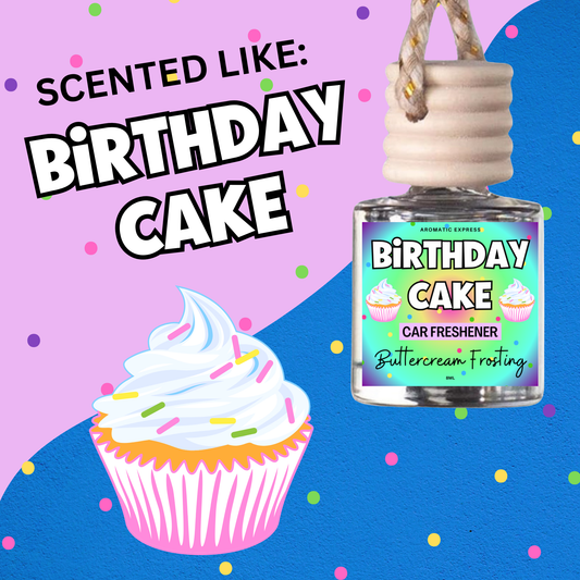 Birthday Cake Car Frshie