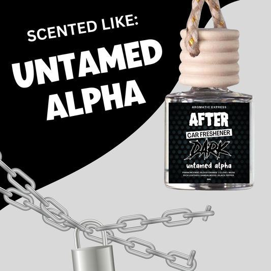 After Dark Untamed Alpha Manly Scent Car Freshie